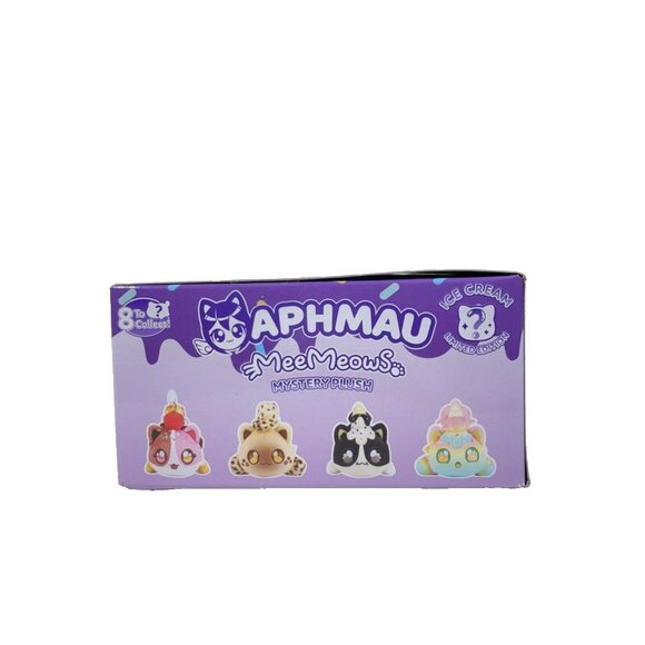Aphmau MeeMeows COOKIE DOUGH Cat 6" Plush Ice Cream Limited Edition - Picture 7 of 16
